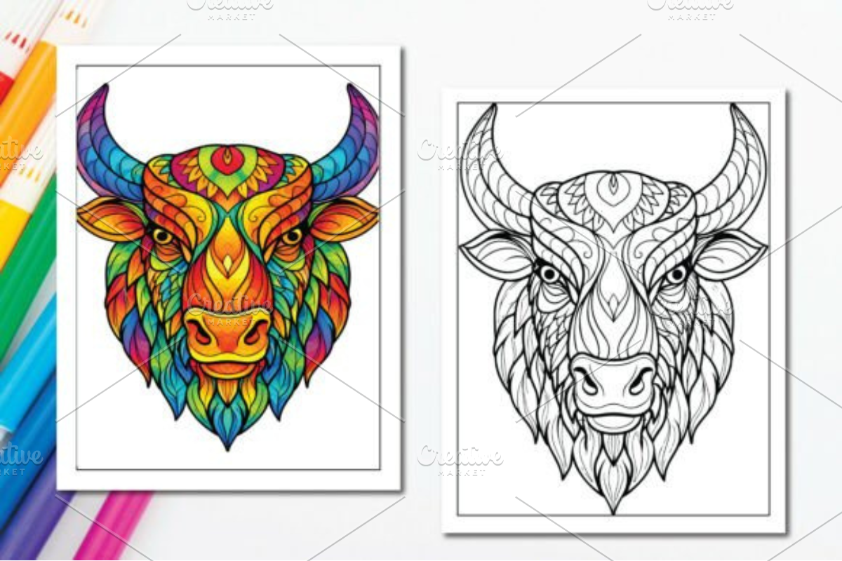 140 Adults Animal Mandala Book, an Animal Illustration by Ink Gallery (Photo 3 of 6)
