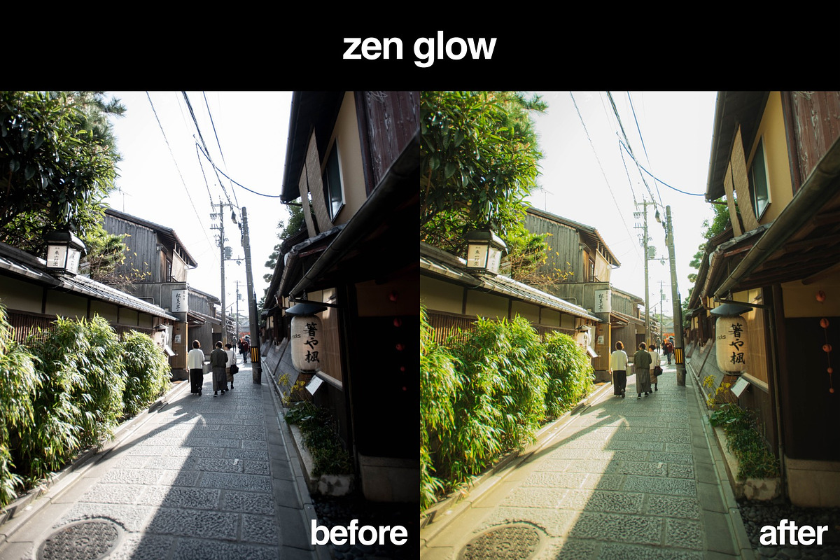 11 Japanese Lightroom Presets, a Preset Add-On by Gridfiti (Photo 5 of 12)