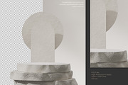 5 Podium with Transparent Background, a Background Graphic by faustudio (Thumbnail 7 of 7)