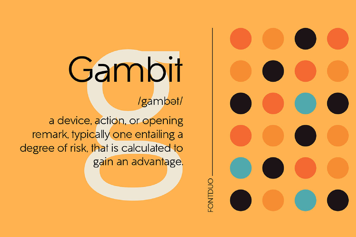 Gambit FD Neue, a Sans Serif Font by FontDuo (Photo 8 of 11)