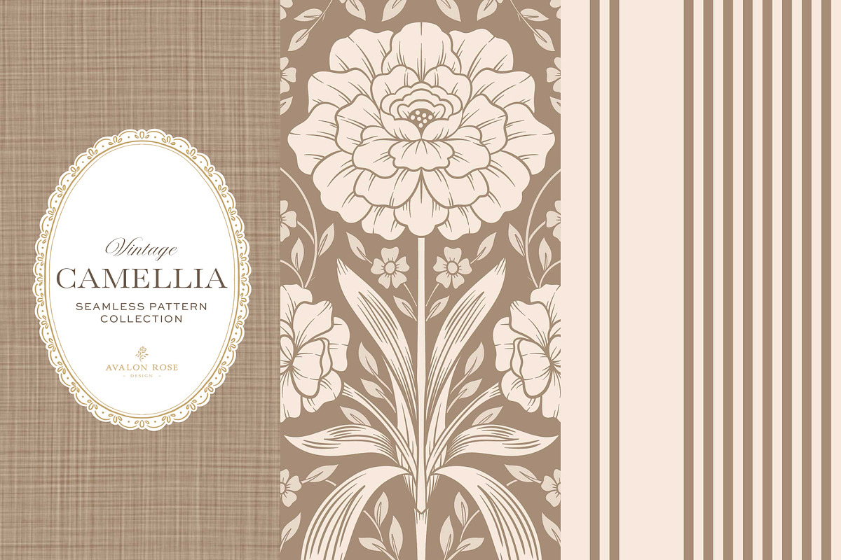 Arts & Crafts Floral Pattern Beige, a Pattern Graphic by Eclectic Anthology (Photo 5 of 10)