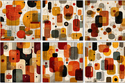 Autumn Abstract Seamless Pattern, a Pattern Graphic by Black Bird Studio (Thumbnail 3 of 6)