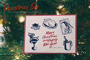 Christmas vector illustration doodle, an Object Illustration by Yuliya Derbisheva (Thumbnail 12 of 12)