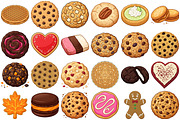 Cookies Clipart, a Food Illustration by Forhadx5 (Thumbnail 7 of 9)