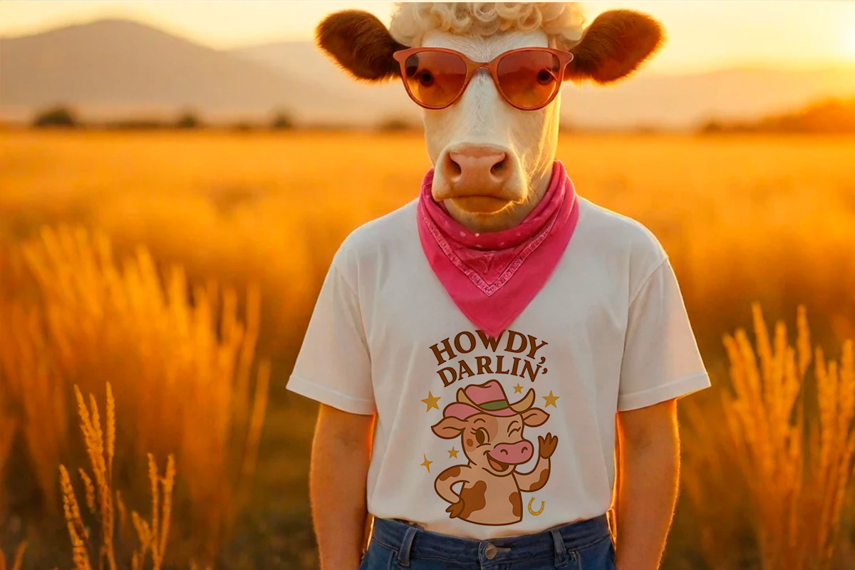Western Cowgirls Club – Boho Cow SVG, an Object Illustration by LaVika (Photo 4 of 12)