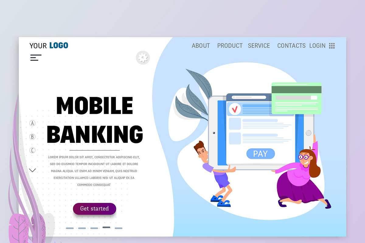 30 Landing Page Templates, a Templates & Theme by zao4nik (Photo 12 of 19)