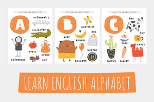 Learn English alphabet