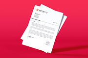 Letterhead Mockup Sets, an Advertising Mockup by Artnivora.Std (Thumbnail 3 of 4)