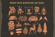 Mountain Warrior - Monoline Script, a Script Font by Letterhend Studio (Thumbnail 7 of 9)