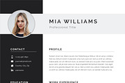 Word Resume & Cover Letter Template, a Resume Template by DemeDesign (Thumbnail 8 of 8)