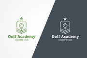 Golf Academy Logo Template, a Branding & Logo Template by floringheorghe (Thumbnail 2 of 3)