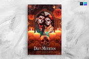 Dia De Los Muertos Flyer Template, a Flyer Template by BrandPacks (Thumbnail 1 of 3)