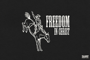 Freedom In Christ, Western Png
