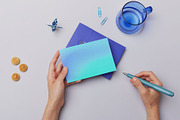 BLUEGRAIN Abstract Grainy Gradients, a Background Graphic by Anzhelika (Thumbnail 5 of 8)