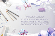 Frozen Beauty Flowers Collection, a Texture Illustration by S_ARTLOVE (Thumbnail 2 of 7)
