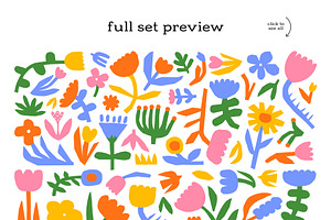 Flower Graphics Set