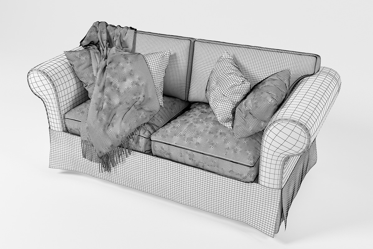 Ektorp 2-seat sofa, a Furniture 3D Model by inDahouze (Photo 8 of 8)