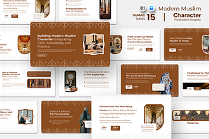 Modern Muslim Character - Keynote, a Presentation Template by Iqsiart Studio