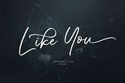 Through Script, a Script Font by moriztype (Thumbnail 11 of 11)
