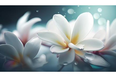 Magnolia Flowers Background, a Nature Photo by BazziBa♥