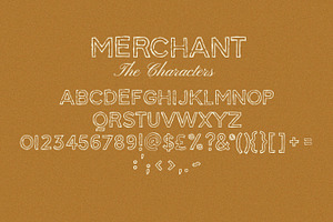 Merchant - Rustic Sans