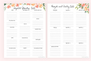 Weekly Meal Planner and Grocery list, a Stationery Template by EasyLifePlanners (Thumbnail 4 of 4)