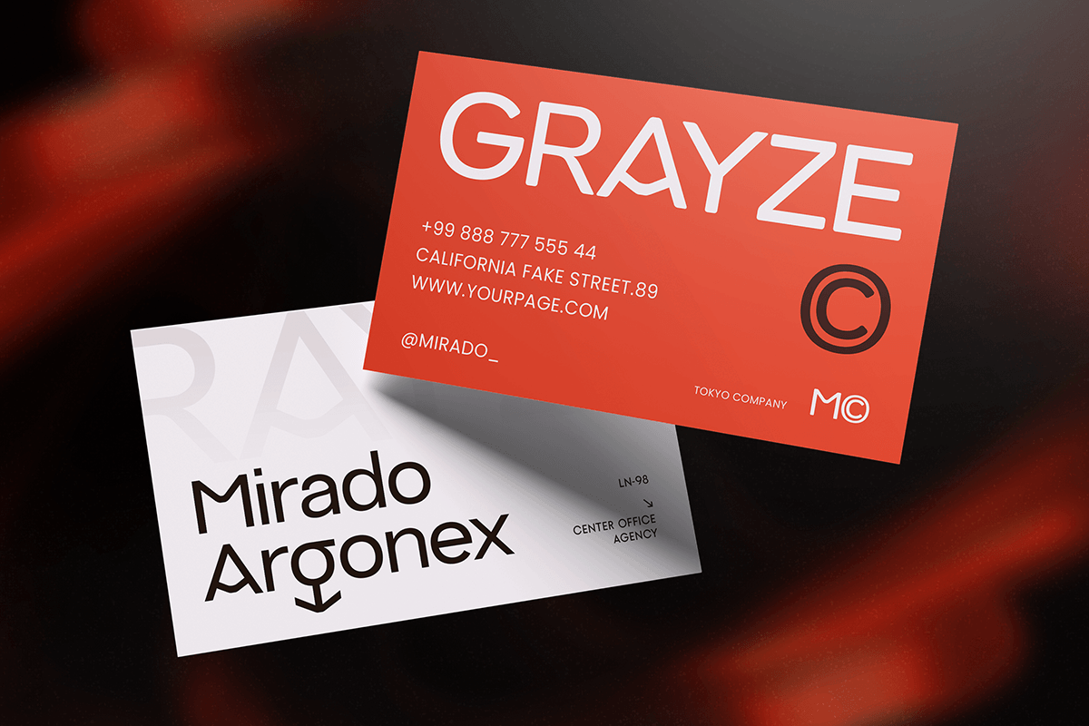 Angry - Unique Corporate Logo Font, a Sans Serif Font by Hamz Studio (Photo 6 of 12)