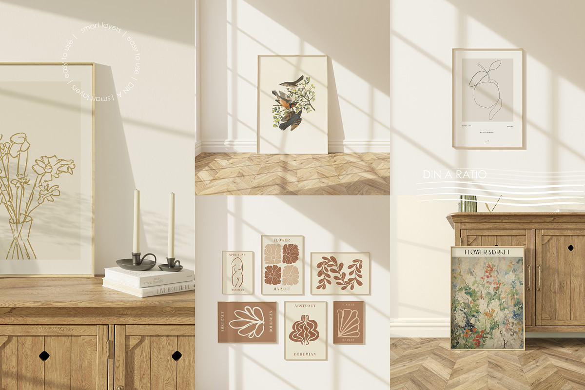 JUST FRAMES | Frame mockup set, a Household Mockup by yuliyuri.studio (Photo 2 of 10)