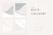 Abstract shapes art collection, a Texture Graphic by Anna Sokol (Thumbnail 15 of 28)