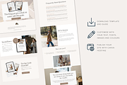 Ebook Sales Page Canva Website, a Landing Page Template by Tabitha Emma (Thumbnail 5 of 6)