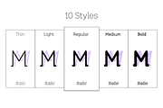 Tempoline Font (75% OFF!), a Sans Serif Font by Poli Gilad (Thumbnail 8 of 14)
