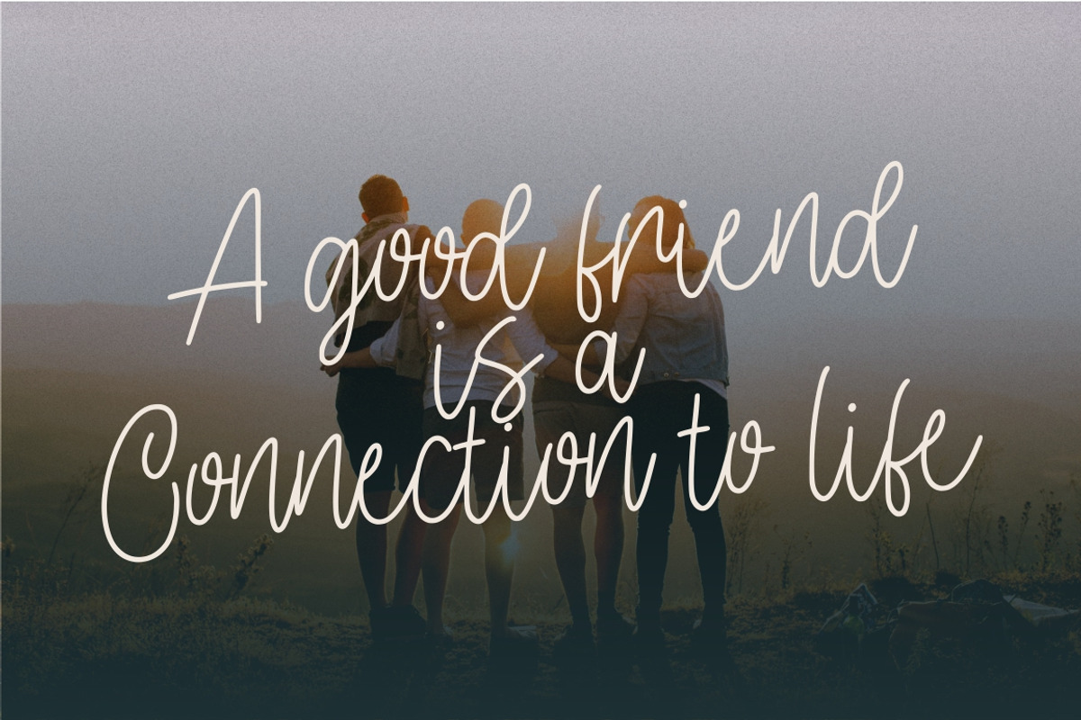 Conelly - Handwritten Font preview 7