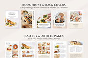 Cookbook Recipe Book Template, a Magazine Template by ShopRShop (Thumbnail 3 of 10)