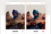 Travel Lightroom Presets & Luts, a Preset Add-On by presetsroom (Thumbnail 5 of 11)