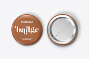 Pin Badge Mock-up, a Merchandise Mockup by Yogurt86 (Thumbnail 2 of 16)