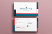 Professional Business Card Template, a Business Card Template by MightyDesign (Thumbnail 1 of 6)