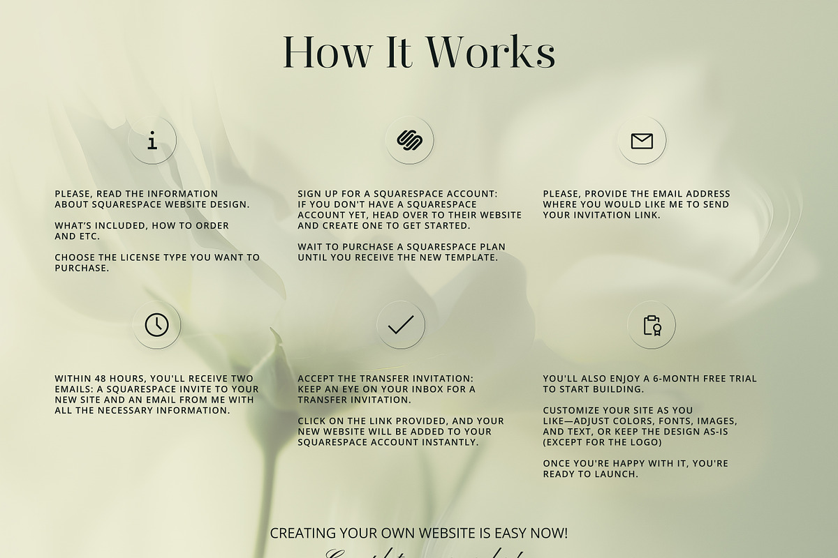 Squarespace Template | Life Coaching, a Squarespace Template by Under My Cozy Roof (Photo 9 of 10)
