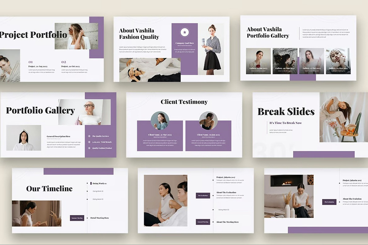 Vashila - Fashion Collection Keynote, a Presentation Template by Fit-tee (Photo 6 of 6)