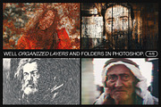 12 Photo Effect Templates, a Layer Style Add-On by iDoodle Studio (Thumbnail 4 of 6)