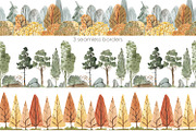 House in the woods, an Illustration by Love Watercolor Store (Thumbnail 7 of 9)