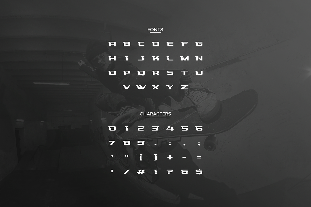 Daqgora, a Font by garismantra (Photo 3 of 4)
