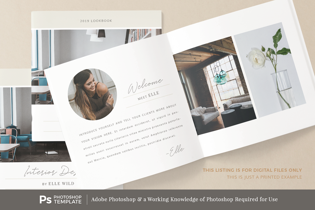 Modern Interior Design Lookbook, a Magazine Template by Digiluxe (Photo 3 of 5)