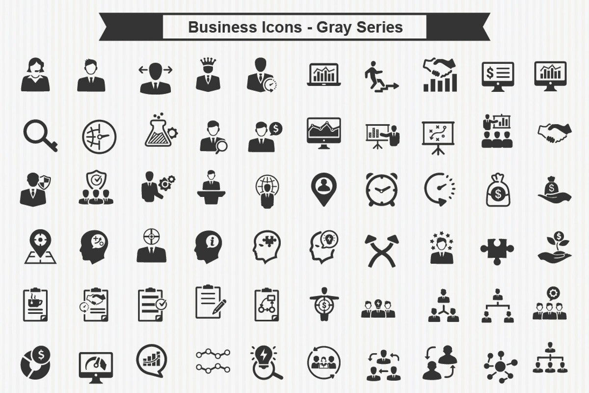 Business Icons preview 3