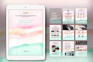 E-Aesthetic Proposal Templates, a Marketing Template by Bizz_District_Studio
