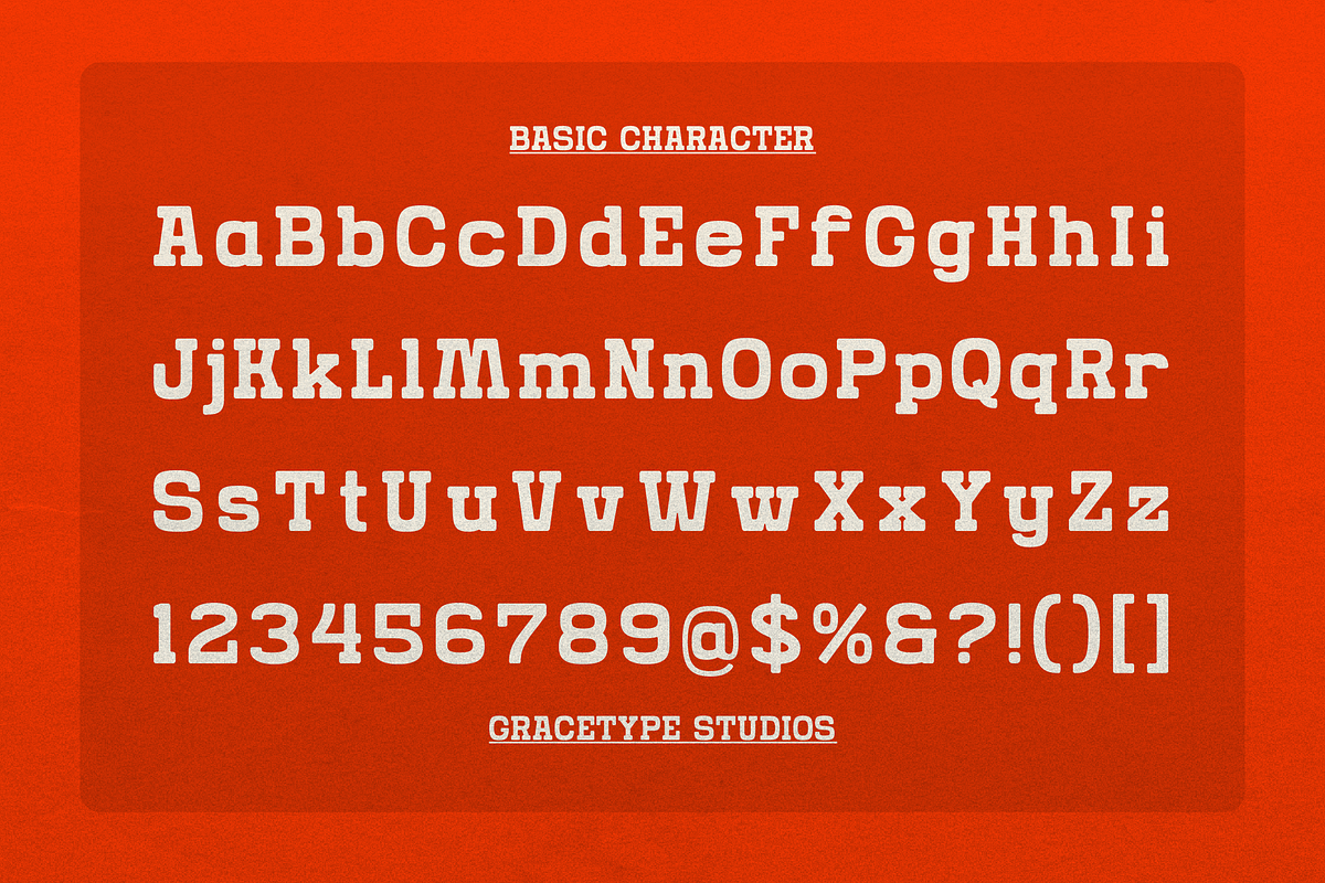 Grado Block | Rounded Slab Serif, a Script Font by gracetype_studio (Photo 10 of 12)