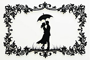 Romantic Couple Holding Umbrella, an Illustration by Amazin_art (Thumbnail 19 of 21)