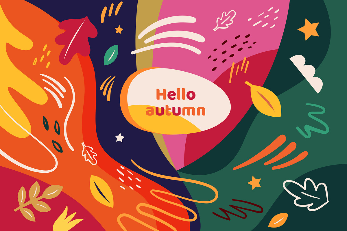Autumn playful collection, a Seasonal Illustration by MoleskoStudio (Photo 11 of 16)