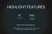 Dark Artificial Intelligence Keynote, a Presentation Template by Loin Studio (Thumbnail 2 of 4)