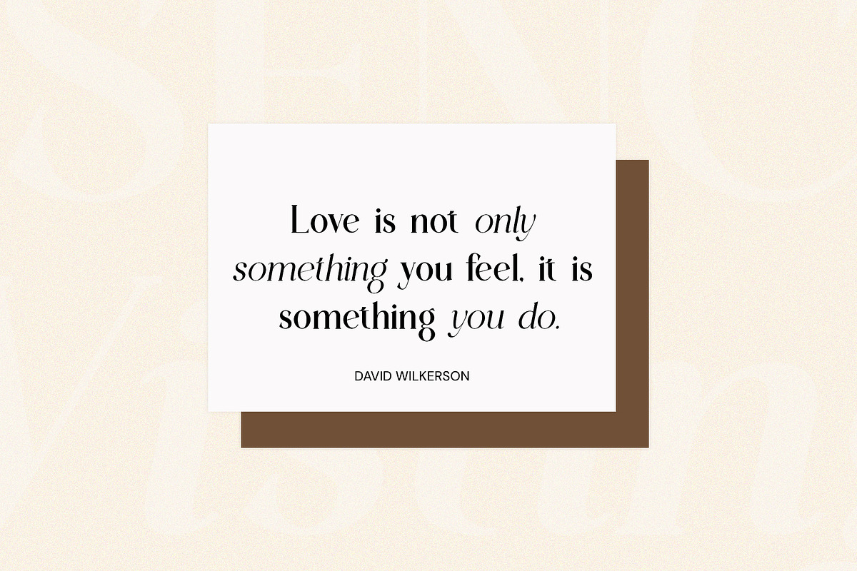 Esence Visting - New Stylish Serif, a Serif Font by Idea Studio (Photo 4 of 20)