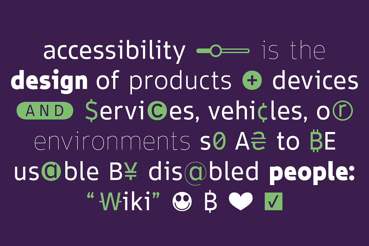 TYPEFACE Accessibility Sans 9 Fonts, a Sans Serif Font by Typo Graphic Design (Photo 6 of 6)